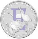 1 Dollar (Letter E - Emu)