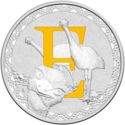 1 Dollar (Letter E - Emu)