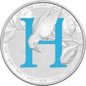 1 Dollar (Letter H - Honeyeater)