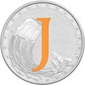 1 Dollar (Letter J - Jellyfish)