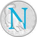 1 Dollar (Letter N - Numbat)