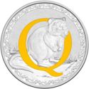 1 Dollar (Letter Q - Quokka)