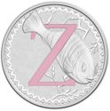 1 Dollar (Letter Z - Zebra Fish)