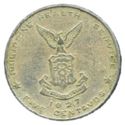 5 Centavos (Five) (Leprosarium Coinage)