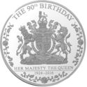 1 Dollar (Queen Elizabeth II's 90th Birthday)