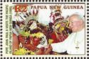 Pope John Paul II on Visit to Papua New Guinea