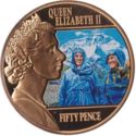 50 Pence (Reflections of a Reign, Mount Everest)
