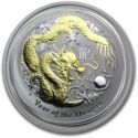 1 Dollar (Year of the Dragon - gilded)