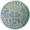 400 Réis (Cruzado. Pedro Prince Regent)