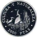 2,000 Pesetas (Culture and Nature - Doñana National Park)
