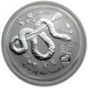 1 Dollar (Year of the Snake - Lion Privy)