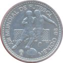 100 Escudos (13th World Cup F. 1986 Mexico - Silver ed.)