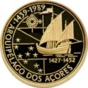 100 Escudos (Discovery of the Azores - Gold edition)