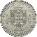 50 Escudos (500th Birth anniv. explorer Vasco da Gama)
