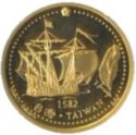 200 Escudos (1582 Portuguese Discovery of Taiwan - Gold edition)