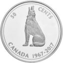 50 Cents (1967 Centennial, Wolf)