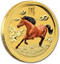 5 Dollars (Year of the Horse - Colored)