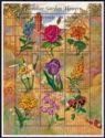 Flowers 1996 mini sheet