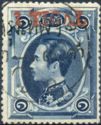 King Chulalongkorn, surcharged