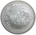 1 Dollar (Year of the Goat - Lion Privy)