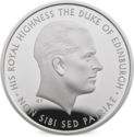 5 Pounds (Celebrating Prince Philip - Silver Piedfort edition)