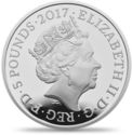 5 Pounds (Celebrating Prince Philip - Silver Piedfort edition)