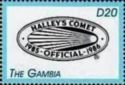 1986 Halley's Comet Merchandising Emblem