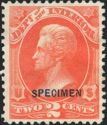 Stamp: Interior: Andrew Jackson (1767-1845), 7th President of USA ...