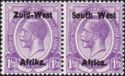 King George V, Overprinted Pair