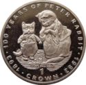 1 Crown (Peter Rabbit Centennial - Tom Kitten)