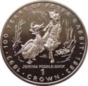 1 Crown (Peter Rabbit Centennial - Jemima Puddle-Duck)
