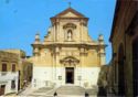 Gozo. The Cathedral (built between 1697-1711)