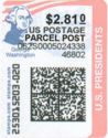 George Washington (1732-1799) - Parcel Post
