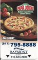 Baymont Inn - Papa John's (817) 795-8888