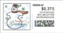 Snowman - Intl Air Letter - Dollars