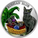 500 Francs (Cats - Russian Blue)