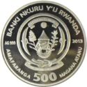 500 Francs (Year of the Snake - Longevity - 壽 - Shòu)