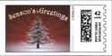Christmas Tree, "Season's Greetings" - First Class