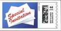 "Special Invitation" on Card With Envelope - First Class