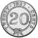 20 Cents (Charles V. Brooke)