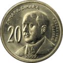20 Dinara (Milutin Milanković)
