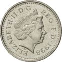 5 Pence (Crowned Thistle)