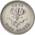 5 Cents (without dot between value - year as legend)