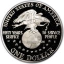 1 Dollar (50th Anniversary of United Service Organizations)
