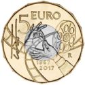 5 Euro (50th Anniversary of the death of Totò)
