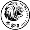 25 Dollars (1/4 Ounze - Year of the Boar)