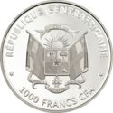 1,000 CFA Francs (Papillons Exotiques)