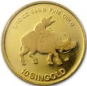 10 Singold (1/10 Ounce - Year of the Ox)