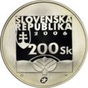 200 Korun (200th Anniversary Birth of Karol Kuzmány)