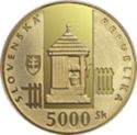 5,000 Korun (Vlkolinec - UNESCO World Heritage)
